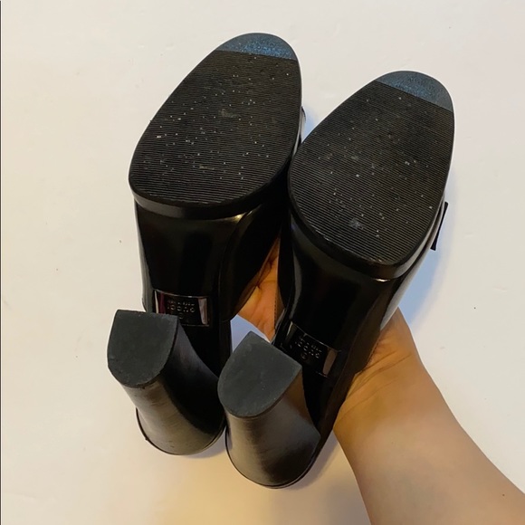 Gucci black leather heel sandal - Picture 8 of 9